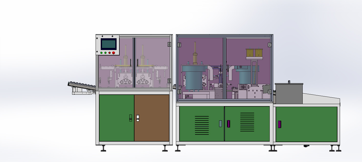 电机转子生产线3D图纸 G81 非标自动化设备3D图纸3D模型